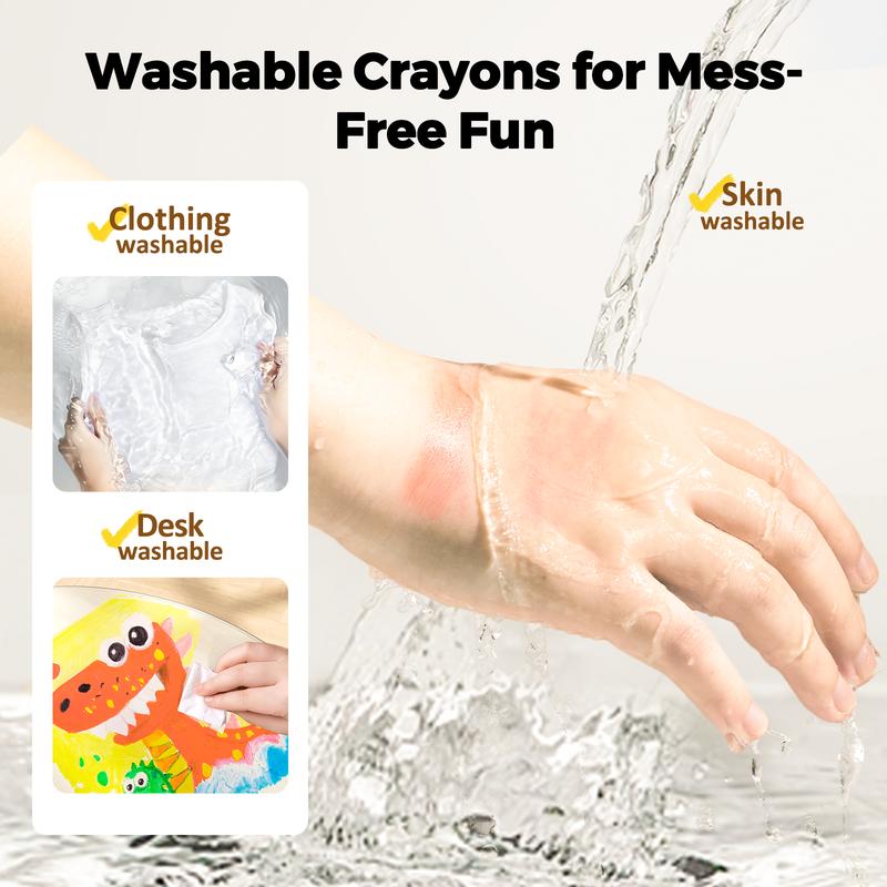 Miniscribbles - Silky Washable Crayons