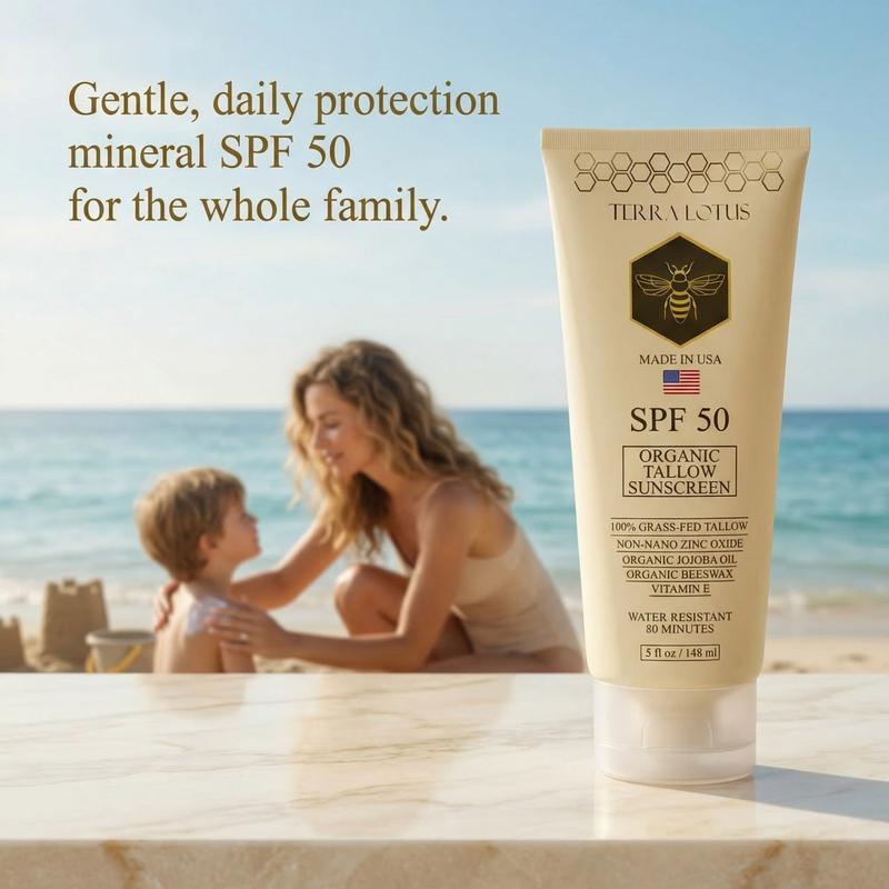 Organic Tallow Sunscreen (SPF 50)