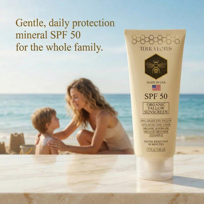 Organic Tallow Sunscreen (SPF 50)