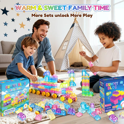 JelliBlox - Soft Gummy Building Blocks for Kids