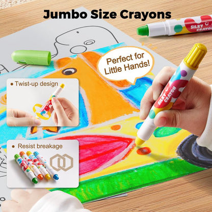 Miniscribbles - Silky Washable Crayons