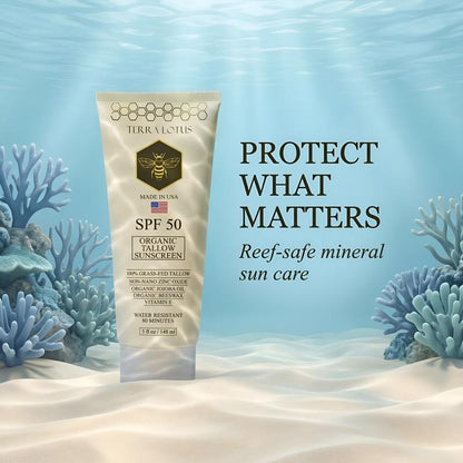 Organic Tallow Sunscreen (SPF 50)
