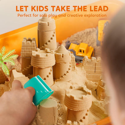Construction Sensory Bin for Toddlers