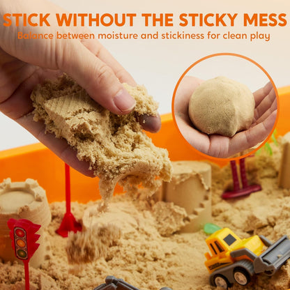 Construction Sensory Bin for Toddlers