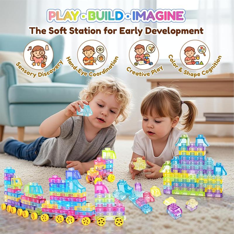 JelliBlox - Soft Gummy Building Blocks for Kids