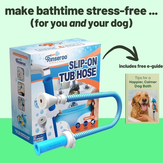 BathBuddy™: Slip-On Tub Hose