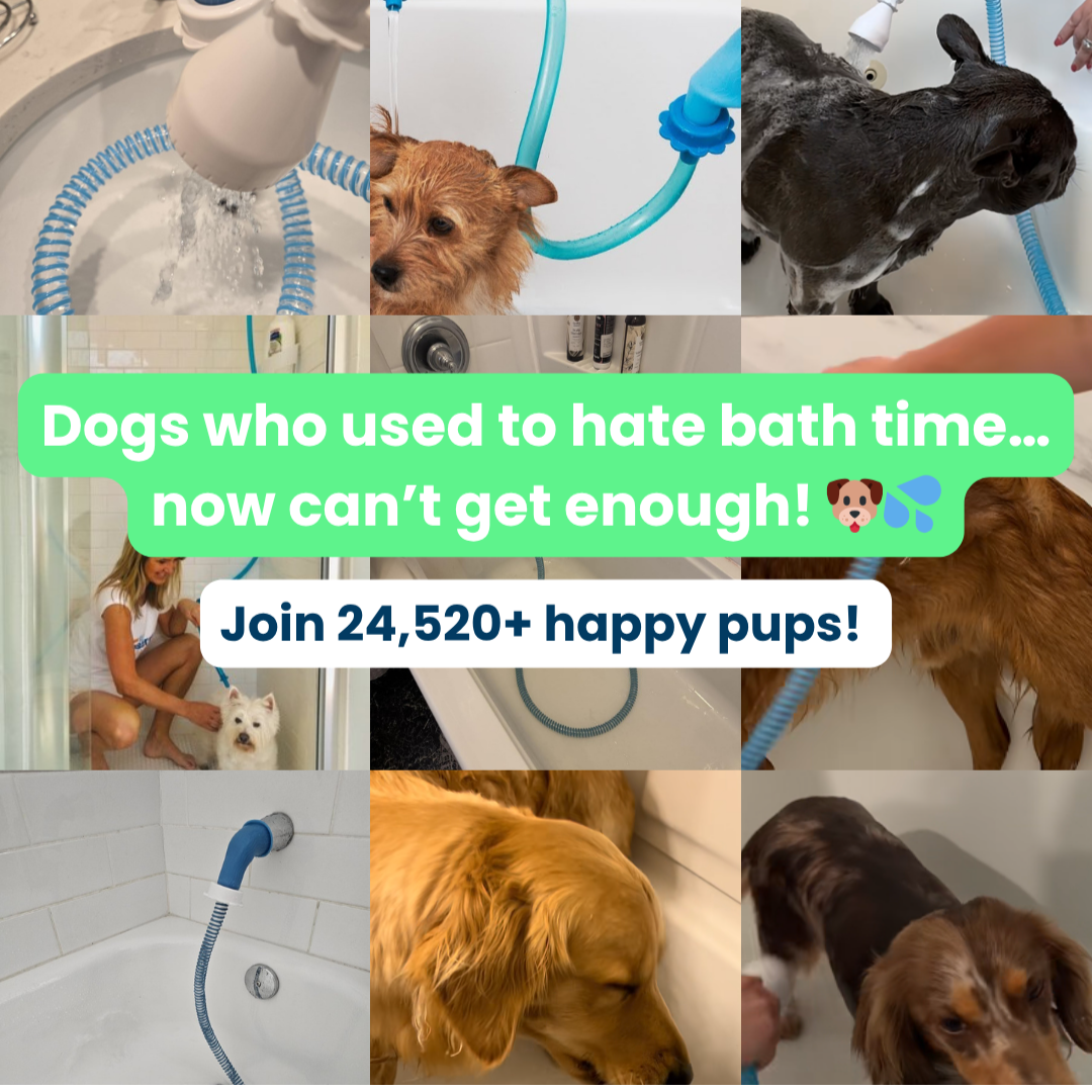 BathBuddy™: Slip-On Tub Hose