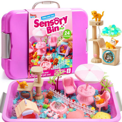 Construction Sensory Bin for Toddlers