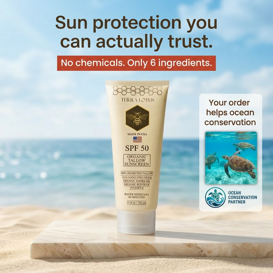 Organic Tallow Sunscreen (SPF 50)